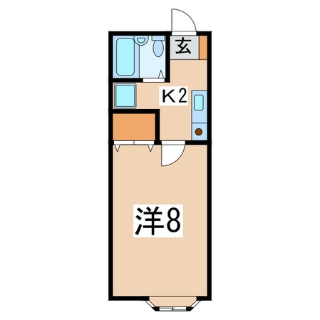 エステートイン丸山パートⅡの物件間取画像